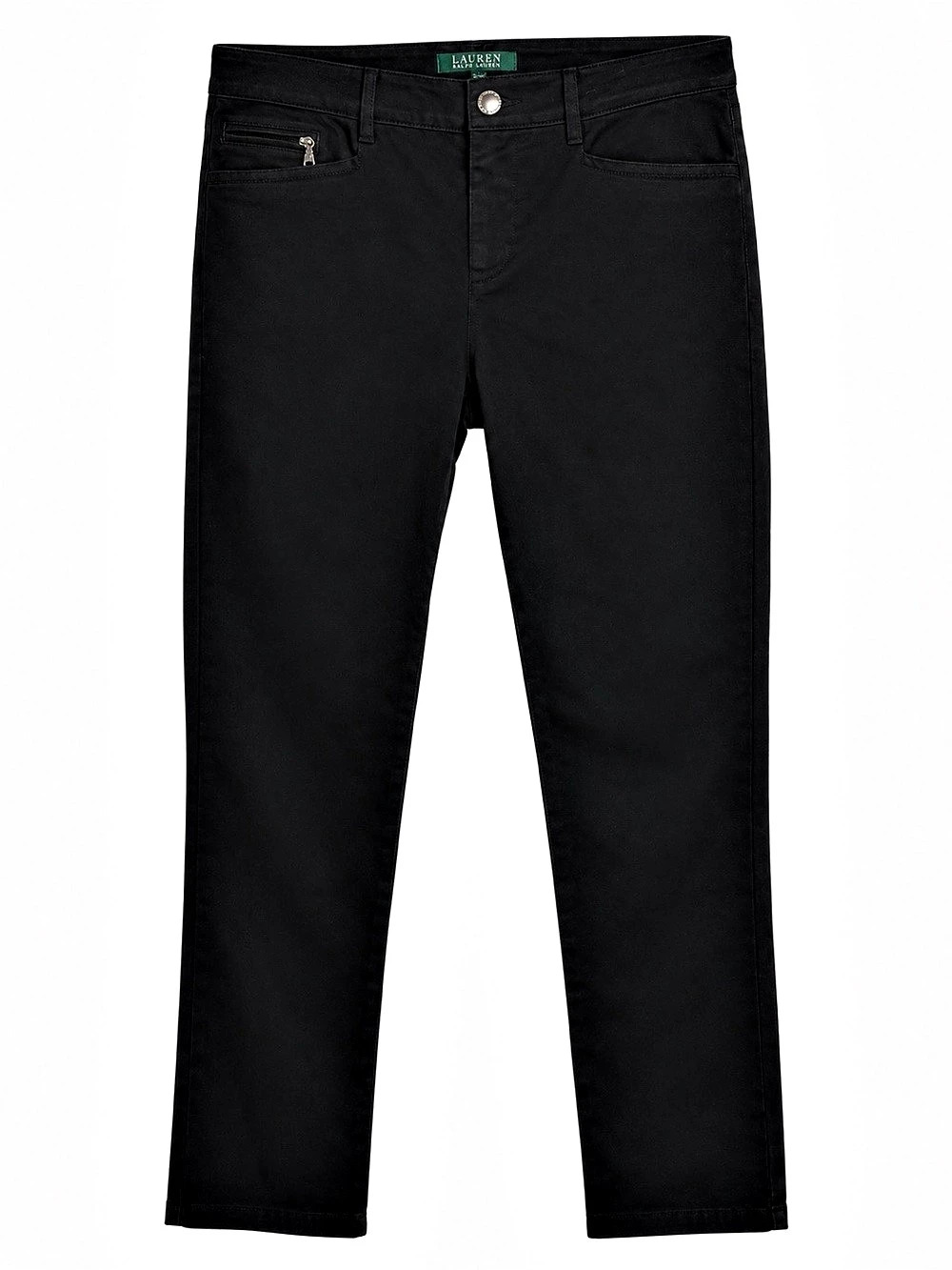 Lauren Ralph Lauren Women's Straight Leg Pants Black Size 2P Like New